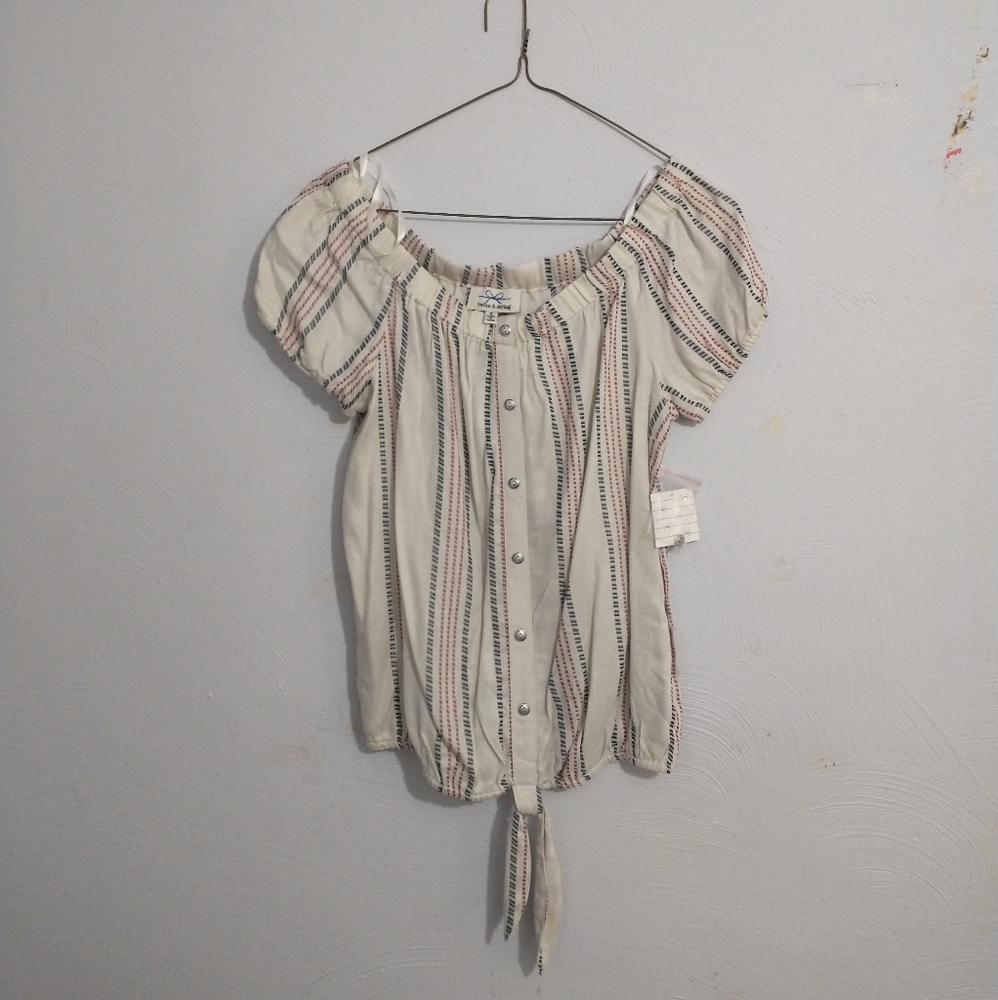 4th of July Off Shoulder Top